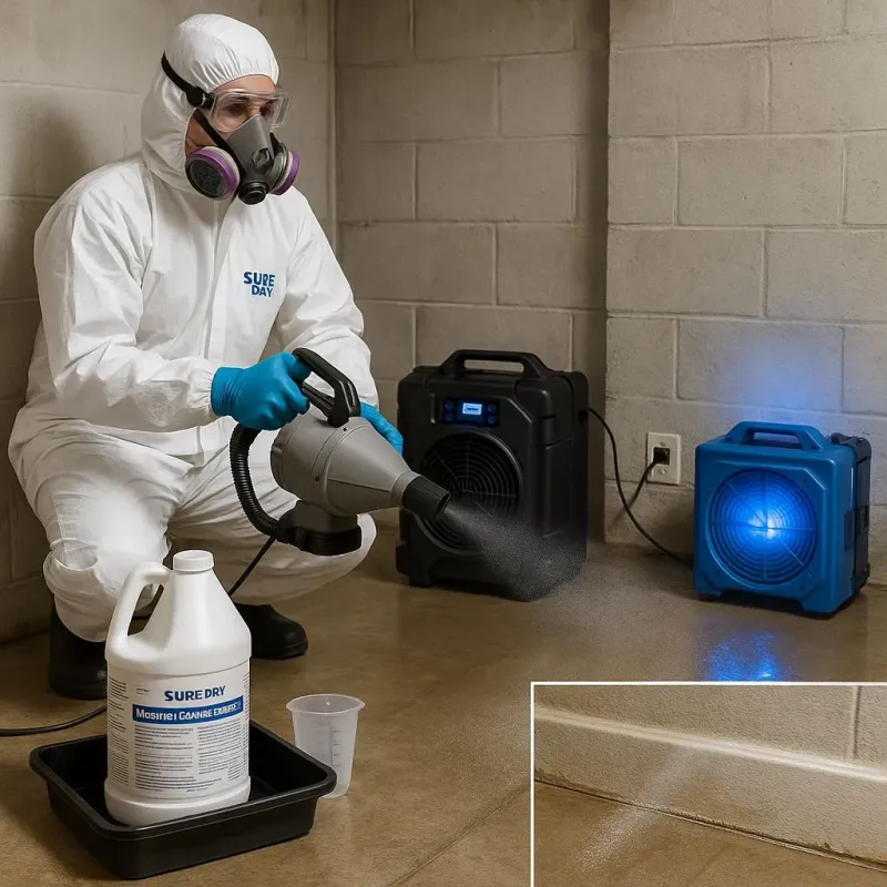 Sanitization and Odor Removal process in Dorchester County, MD