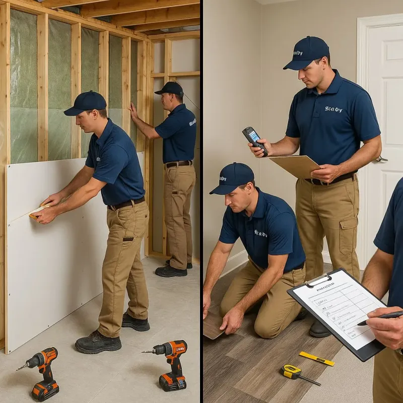 Repairs and Reconstruction process in Dorchester County, MD